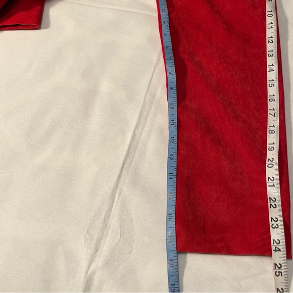 Christopher & Banks Women’s Lightweight Corduroy Jacket Zip Up Sz XL Colour Red - Picture 16 of 17